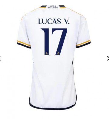 Real Madrid Lucas Vazquez #17 Replika Hjemmebanetrøje Dame 2023-24 Kortærmet